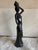 Vintage signed Doan Rosa barro negro 13 inch figural statue of a woman carrying a water jug, excellent condition with no...
