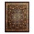 1920s Traditional Navy Floral Knotted Wool Antique Chinese Room Size Carpet Rug For Sale