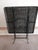Vintage 1960s Italian Painted Wicker and Steel Folding End / Tray Table For Sale - Image 9 of 9