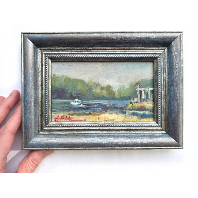 Hello, My name is Valeriya Serova, I am a professional artist. This is original painting I painted this Landscape in the...