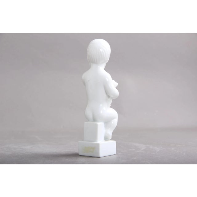 1970s No. 2230 and 2231 Figures in Blanc de Chine by Sv. Lindhart for Bing & Grondahl, 1970-1982, Set of 2 For Sale - Image 5 of 13