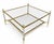 Graceful in proportion and quietly luxurious, this rare Maison Jansen coffee table reflects the refined neoclassical...