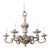 Early 20th Century French Bronze Chandelier For Sale