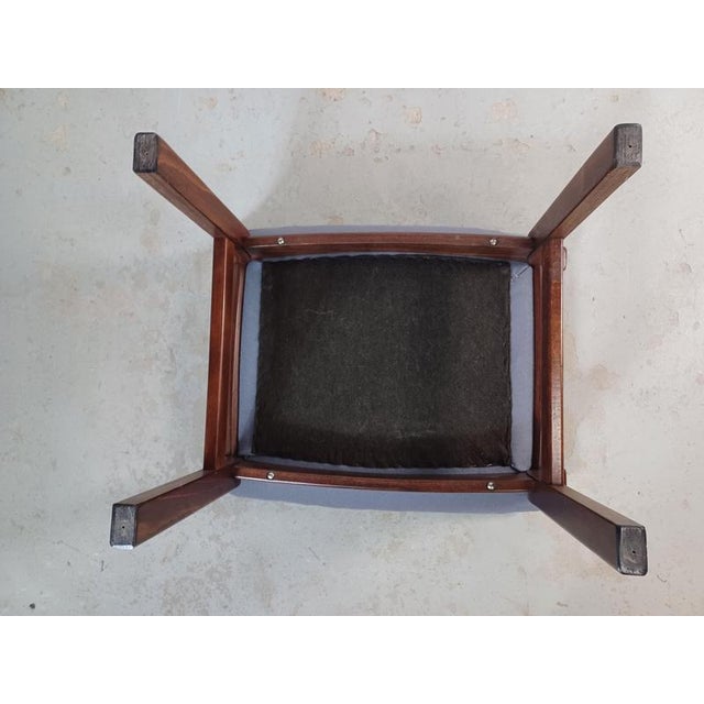 Refinished Danish Footstool, 1970s For Sale - Image 9 of 10