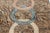 Tan Doris Leslie Blau American Hooked Vintage Abstract Warm Tan Hand-Knotted Runner For Sale - Image 8 of 9