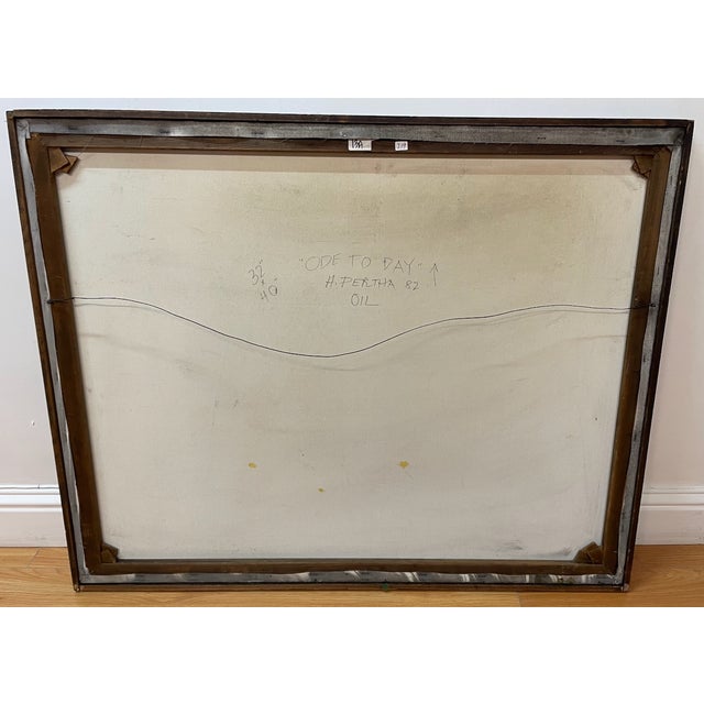 Mendocino Artist Hilda Pertha’s “Ode to Day” For Sale - Image 4 of 5