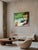 Contemporary Abstract Oil on Canvas "For a While" by Petra Schott For Sale - Image 4 of 5