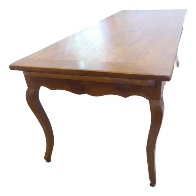 Antique French Oak Dining Table For Sale
