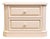 Altavista Lane Melrose Collection Contemporary Neoclassical Revival Off White 34" Two Drawer Nightstand 497-31 For Sale
