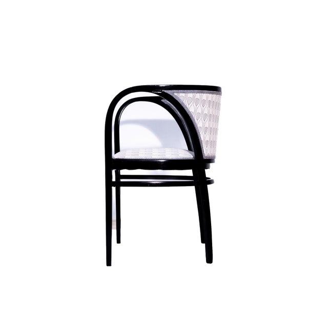 Wood Art Nouveau Armchairs by Marcel Kammerer for Thonet, Vienna, 1910s, Set of 4 For Sale - Image 7 of 18