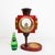 1950s Huge Aldo Tura Red Goatskin Lantern Table Lamp For Sale - Image 16 of 16