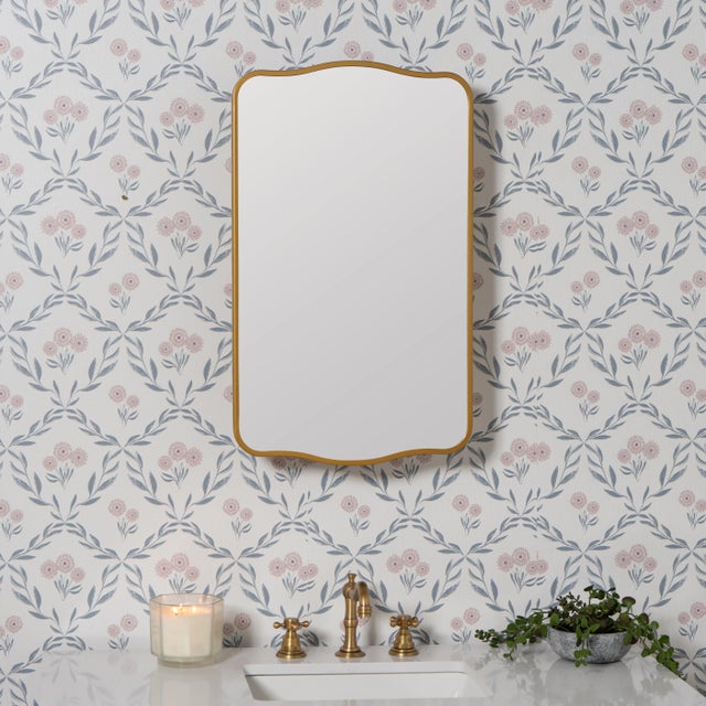 Jefain Gold Medicine Cabinet For Sale - Image 10 of 12