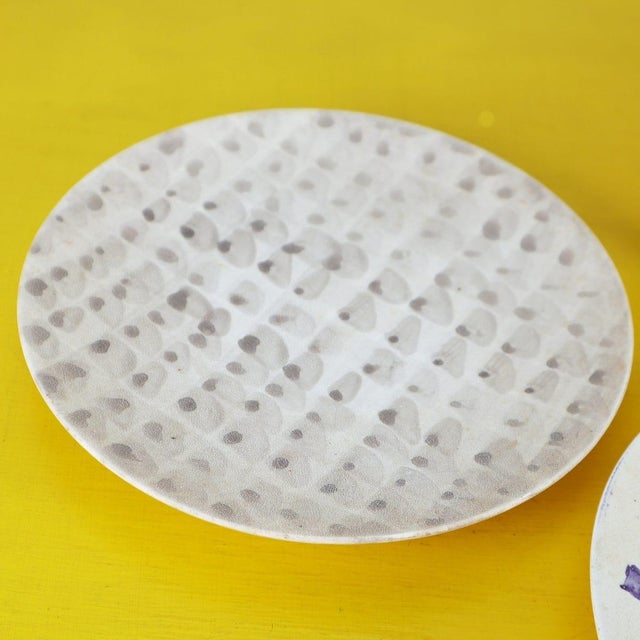 Ornamental Plates attributed to Cuniberti, 1950s, Set of 3 For Sale - Image 5 of 12