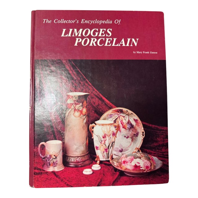 1980s Limoges Porcelain Hardcover Book For Sale