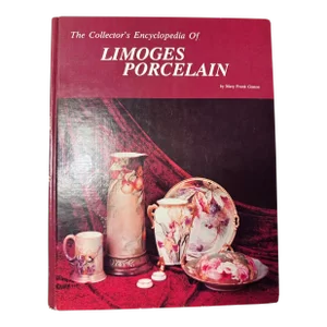 1980s Limoges Porcelain Hardcover Book