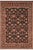 Art Nouveau Pak-Persian Black/Red Wool Rug - 8'1'' X 10'1'' For Sale - Image 9 of 9