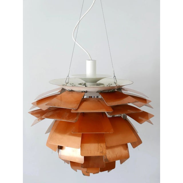 Copper PH Artichoke Pendant Lamp by Poul Henningsen for Louis Poulsen, 2000s For Sale - Image 9 of 18