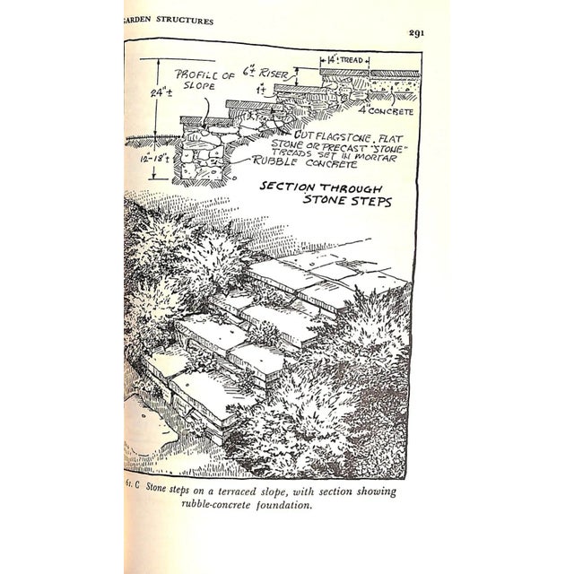 1950s "How to Build Garden Structures: Grills, Terraces, Shelters, Arbors, Fences, Gates, Etc." 1950 Aul, Henry B. For Sale - Image 5 of 7