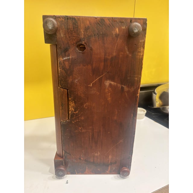 English Mahogany Dressing/Toilet Mirror, Probably Late Georgian or Regency, Roughly 1810–1830. For Sale - Image 9 of 10