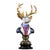 Deer Figure, Bronze on Marble Base For Sale - Image 4 of 4