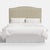 Spritely Home Stoffer Home x Cloth & Company Elsie Headboard in Botanical Stripe Dijon with Dijon Welt, California King For Sale - Image 4 of 9