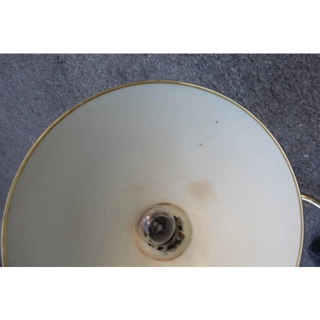 Metal Italian Adjustable Brass Sconce, 1950s For Sale - Image 7 of 11