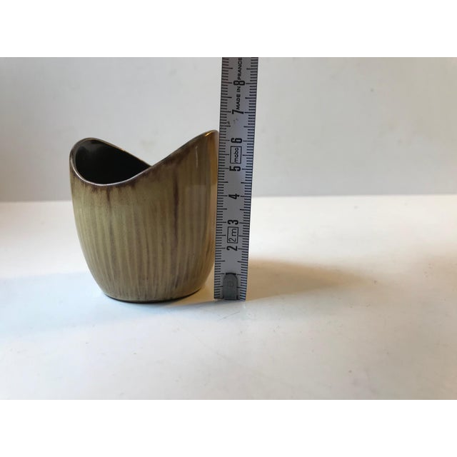 Danish Ceramic Vase by Ady Krøyer, 1950s For Sale - Image 9 of 11