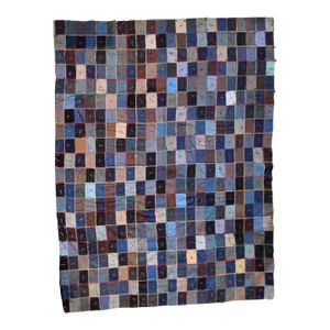 19th Century Wool One Patch Crazy Quilt