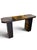 Black South African Brutalist Stone Console Table attributed to Paul Kingma, 1970 For Sale - Image 8 of 8