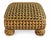 Vintage MacKenzie Childs Wicker Rattan Armchair and Ottoman Empire Collection For Sale In Pittsburgh - Image 6 of 11