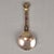 Antique 19th Century Norwegian Solid 925 Silver & Enamel Decorative Spoon by Jacob Tostrup in Christiania (Oslo). The...