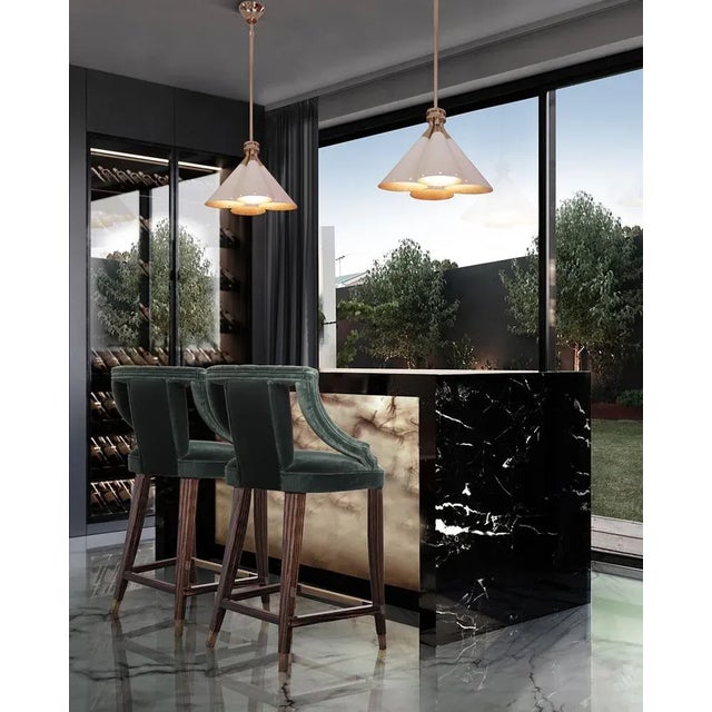 White Madeleine Suspension by Delightfull For Sale - Image 8 of 10