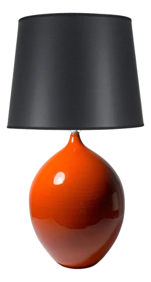 Large Vintage Midcentury Ceramic Lamp in the manner Jacques and Dani Rue