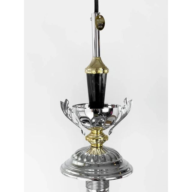 Not Yet Made - Made To Order Black and Silver L70 Light by Flétta For Sale - Image 5 of 6