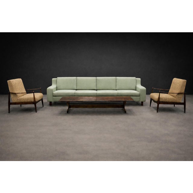 Designed in the 1960s, the Caola sofa by Sergio Rodrigues exemplifies the human-centered philosophy that defined Brazilian...