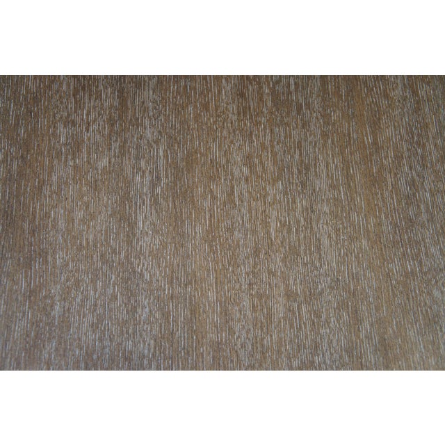 2 Woodbridge Furniture Vintage Tiered Oak Side Accent Tables Modern Pair For Sale - Image 10 of 11