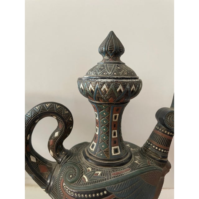 1920s 1920s Wilhelm Schiller and Son Majolica Vessel For Sale - Image 5 of 9