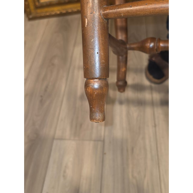 This chair is a mid to late 20th century reproduction. Was likely made 1960's. Mimicking a traditional 18th century French...