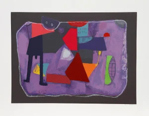 Remo Farruggio, Past and Present, Lithograph