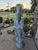 Mid-20th Century Vintage Cast Stone Guanyin Garden Statue For Sale In Dallas - Image 6 of 8