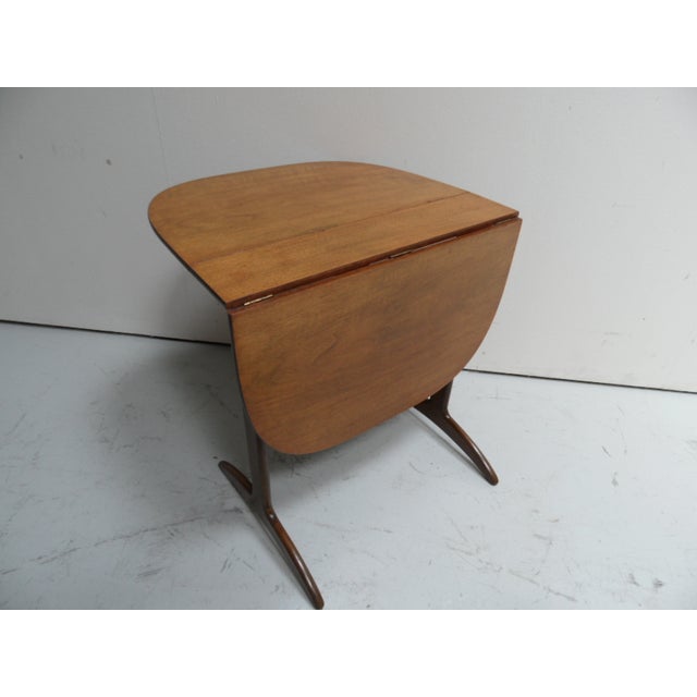 Mid-Century Drop-Ear Side Table, 1950s For Sale - Image 11 of 11