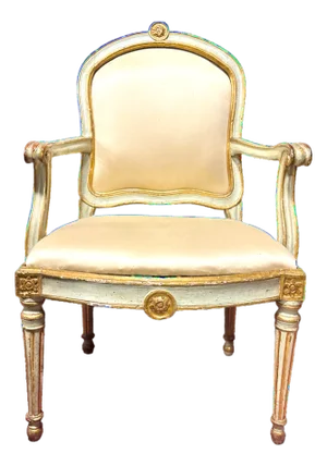 Wonderful 18th Century Venetian Painted Armchair