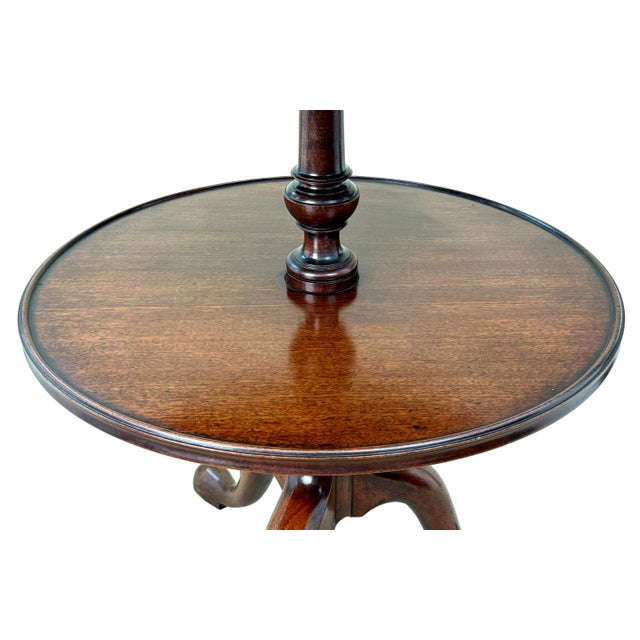 Wood Antique Georgian Three-Tier Dumbwaiter in Mahogany, 1760 For Sale - Image 7 of 13