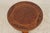 Gorgeous Burl Wood Inlaid Round Accent Table For Sale - Image 4 of 16