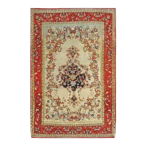 Pasargad Beige Persian Qum Rug