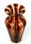 Red & Amber Blown Murano Glass Vase by Urban for Made Murano Glass, 2019 For Sale - Image 4 of 7