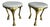 Pair of Vintage Cb2 Gallop Sculptural Brass Stools / Ottomans by Ayush Kasliwal – Cast Aluminum Equine Form, Discontinued Design For Sale
