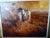 Large 1976 Buck McCain "Escaped" Cowboy Scene Oil on Canvas Original Western Frame, Signed & Inscribed Western Art For Sale - Image 4 of 12