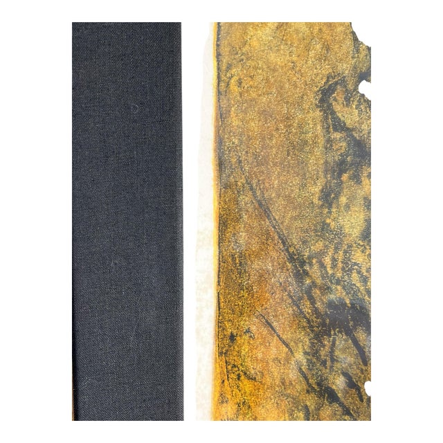 Vintage Hoi Lebadang Large Abstract Lithograph Pencil Signed For Sale - Image 9 of 12