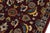 Shabby Chic Ziegler 1990's Red/Blue Wool Runner Rug- 2'7'' X 9'9'' For Sale In New York - Image 6 of 10